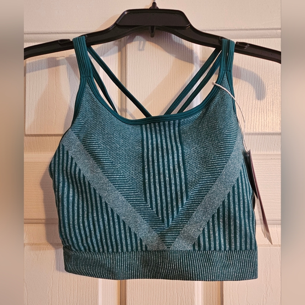 NWT Smartwool Intraknit Strappy Bra, Size L